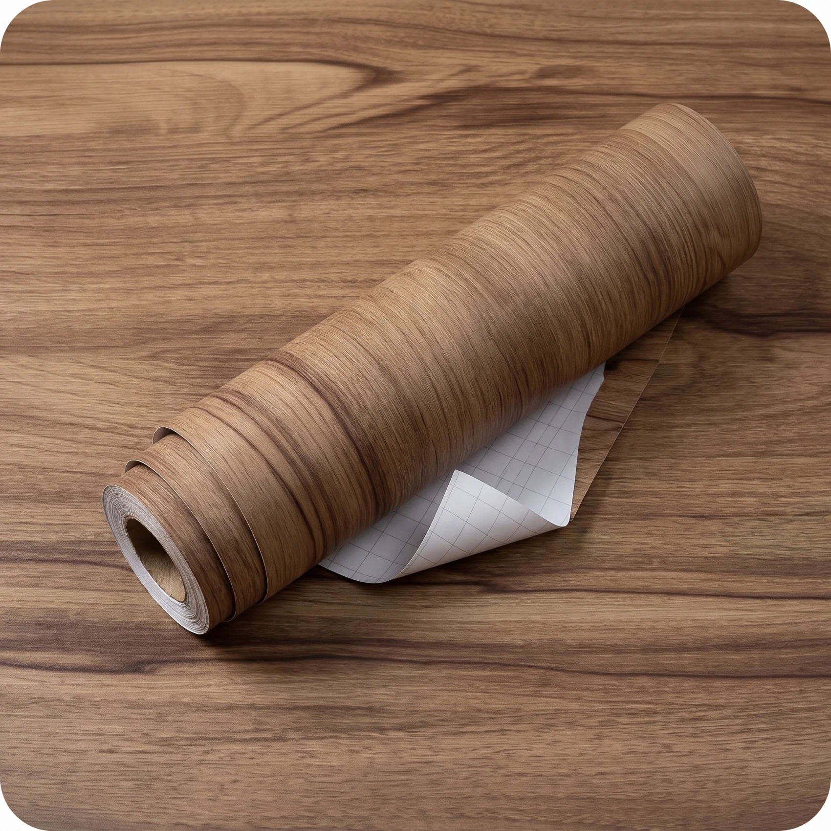 55cm Wide Wood Grain Peel and Stick PVC Vinyl Wallpaper Roll Waterproof Self Adhesive Paper for Cabinet Furniture DIY Decoration