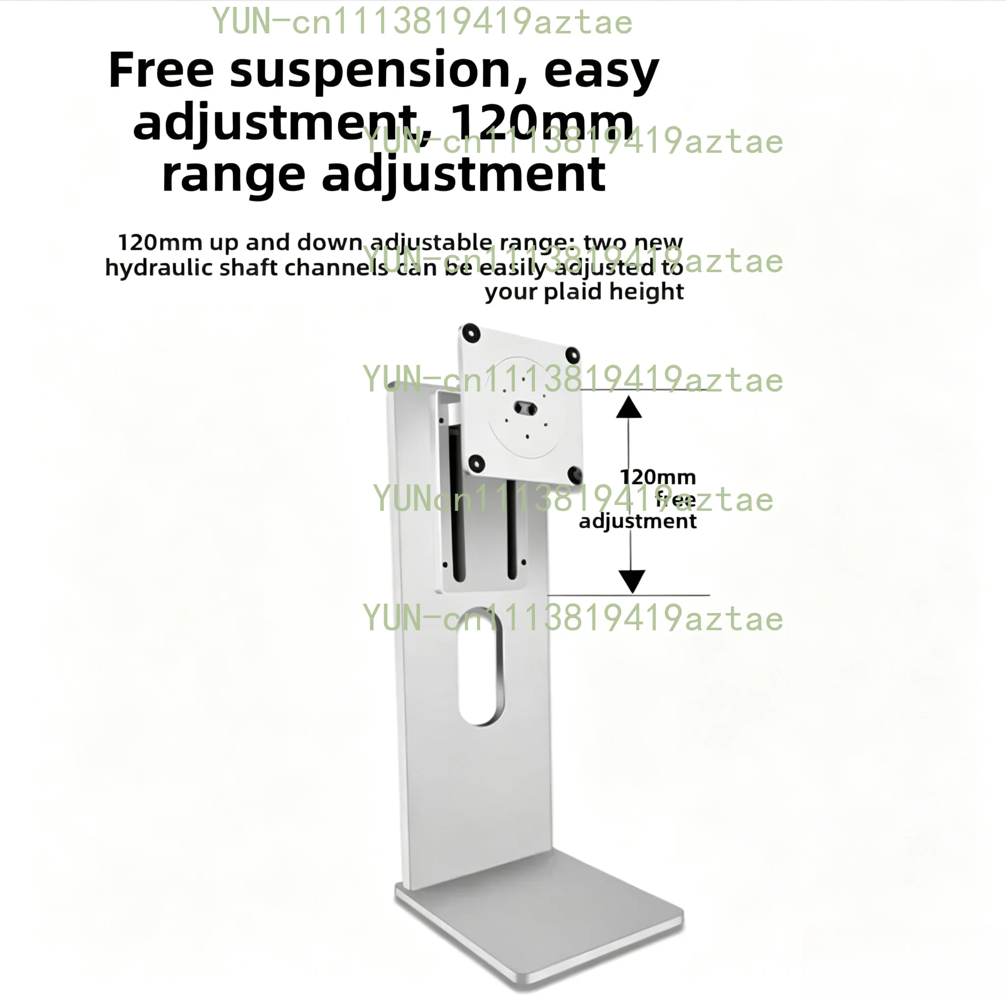 Bracket with CNC Aluminum Alloy Shell, Computer Screen Lifting Rotating Bracket XDR Style for Ergonomic Setup