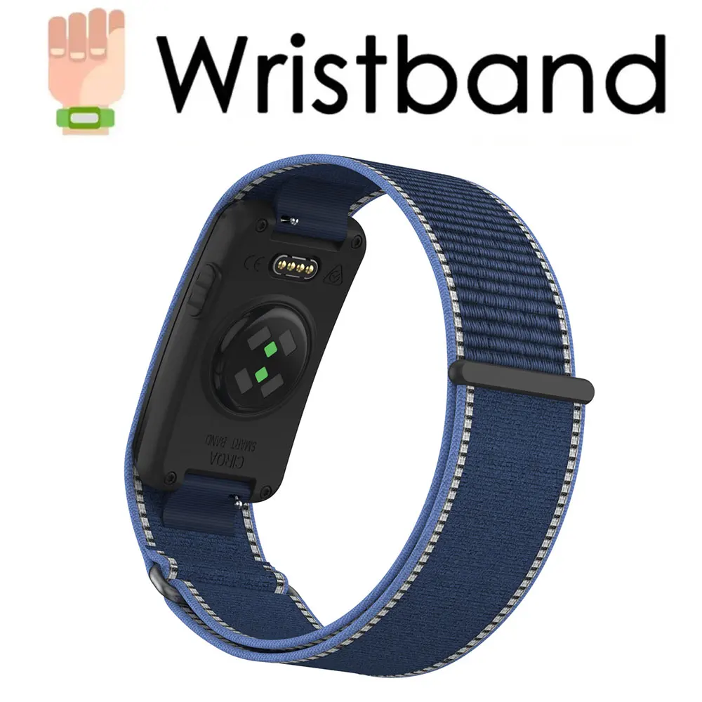 Nylon-Bizeps-Armband für Garmin CIRQA Smart Band, leicht, verstellbar, atmungsaktiv, Sport-Ersatzarmband für Garmin CIRQA
