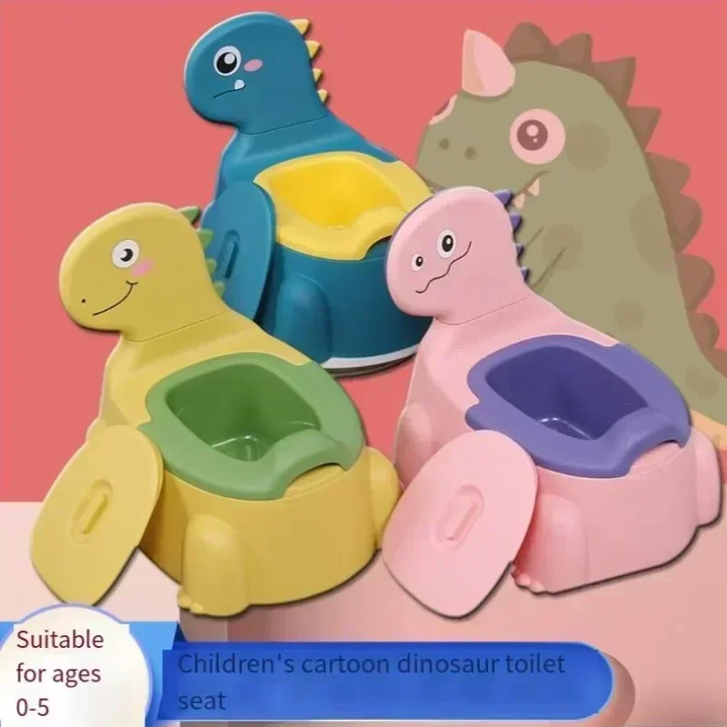 Kinder Toilettensitz Dinosaurier Toilette Junge und Mädchen Baby Toilette Haushalt Baby Großes Urinbecken Urin Eimer Baby Töpfchen Eimer