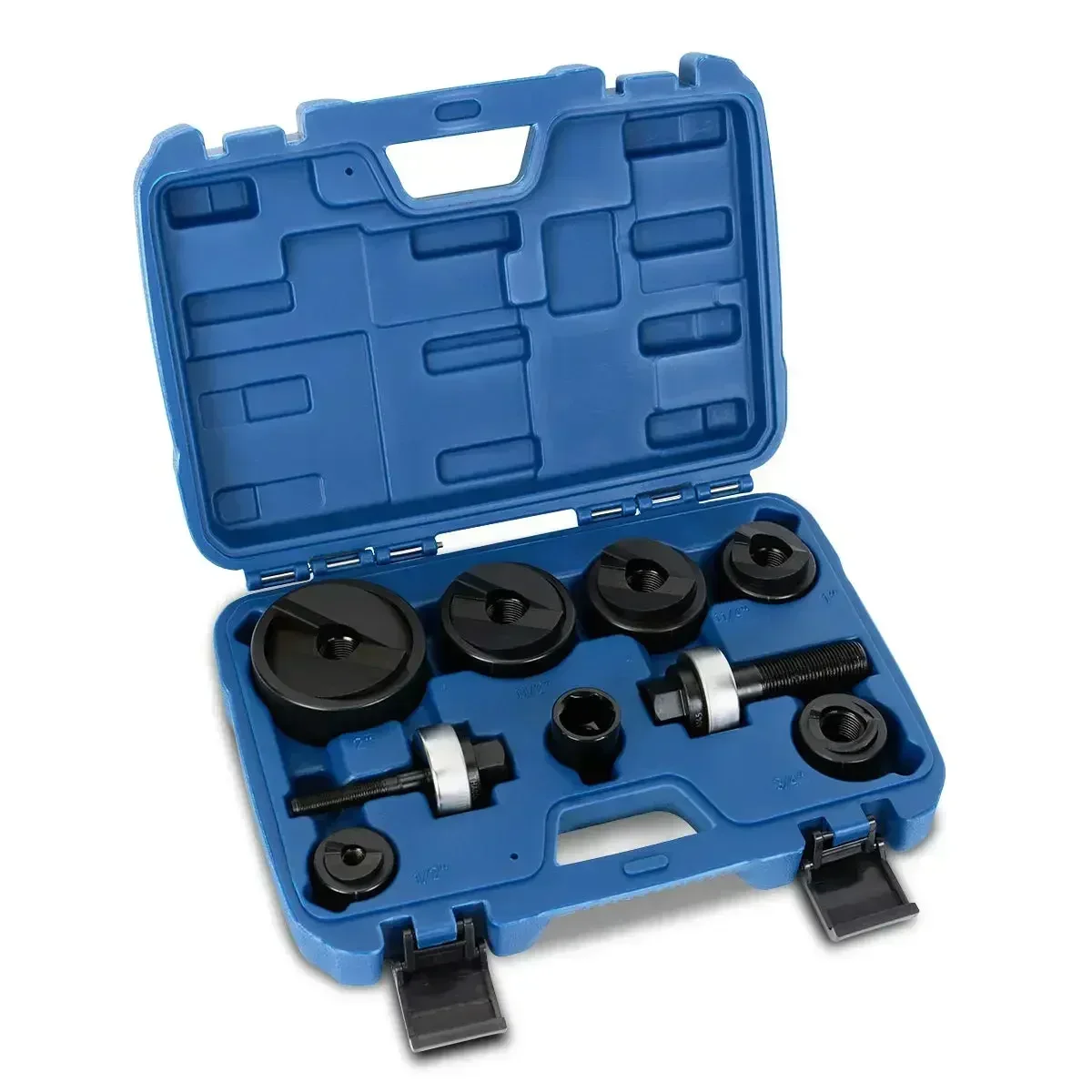 Manual Knockout Punch Driver Kit (Set) for ½ inch to 2 inch Electrical Conduit Hole Sizes (1/2