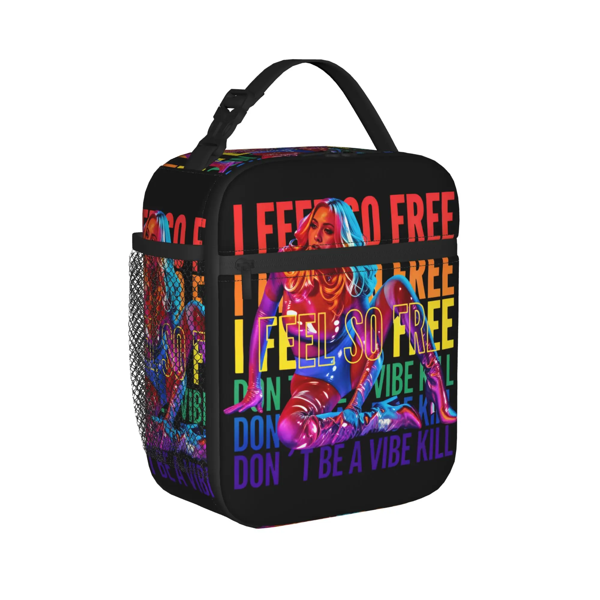 Madonnas Confessions II Album 2026 Lunch Bag  Funny Lunch Box For Child Picnic Portable Zipper Cooler Bag Tote Food Bags