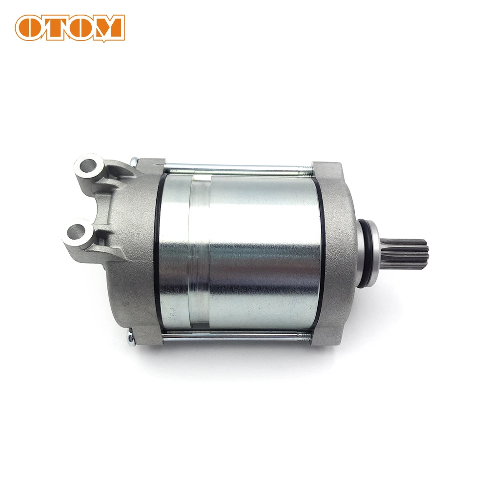 OTOM Motorcycle Electric Starter Motor NC450 Parts 9 Teeth Запустить Мотор For ZONGSHEN ZQ194MM 450CC Engine KAYO Motoland BSE