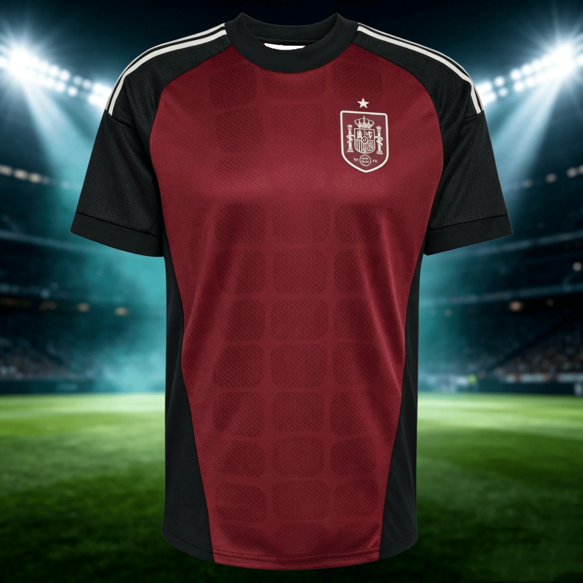 Spain T-shirt 2026-2027 Champions Away Goalkeeper Jersey Sport Shirt Summer Clothing Men Women Breathable Mesh Jersey Y2K Style