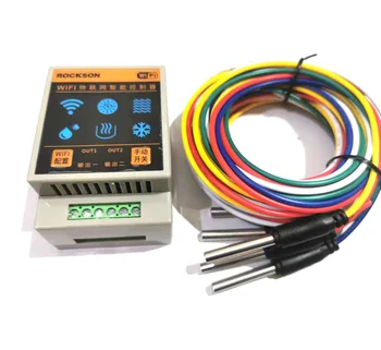 WF96L Tuya Wifi Home Controlador de nível de água Sensores inteligentes Dispositivo de alarme Sistema de detecção de fluxo de natação