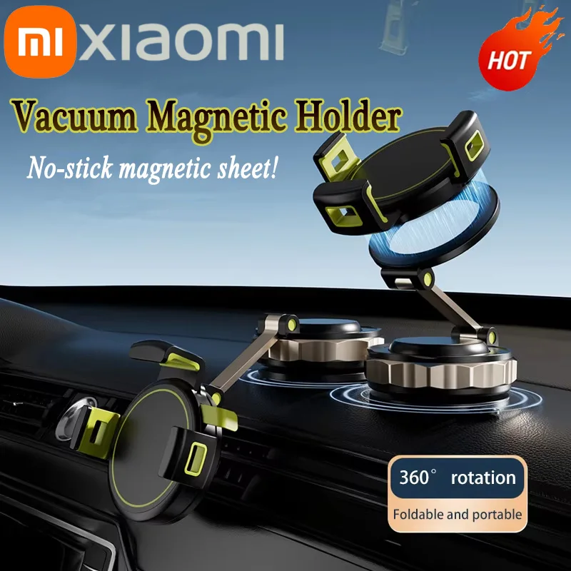 Xiaomi حامل هاتف السيارة Z1 جديد كوب شفاط المكنسة الكهربائية قوي المغناطيسي 360 درجة دوران سيارة الملاحة العالمية حامل مخصص #1