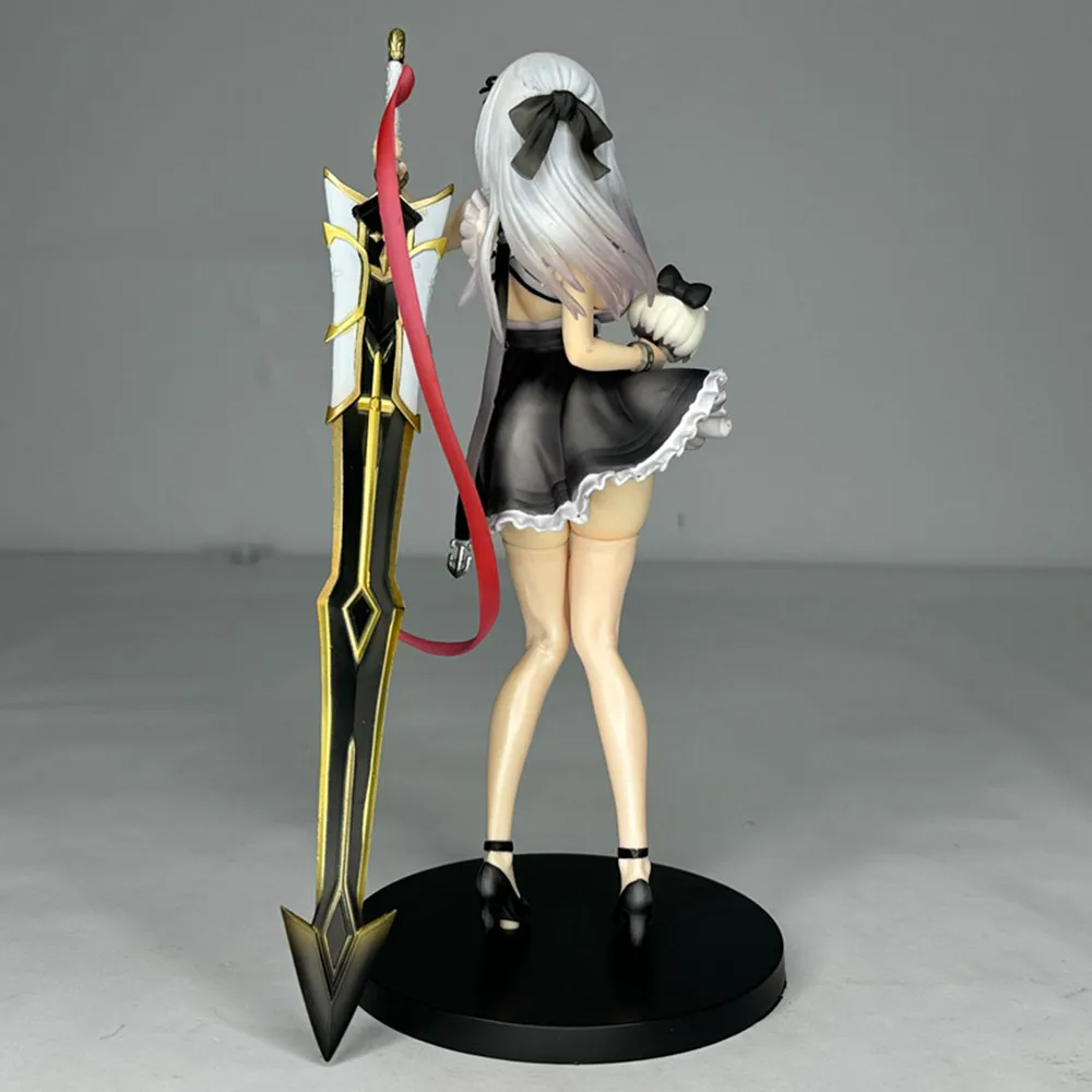 Azur Lane Figura Anime, Dido Armadura Pesada, Ver Amassar Estatueta Menina, PVC Game Action Model, Coleção Decoração Estátua, Brinquedo Boneca Presente, 22cm