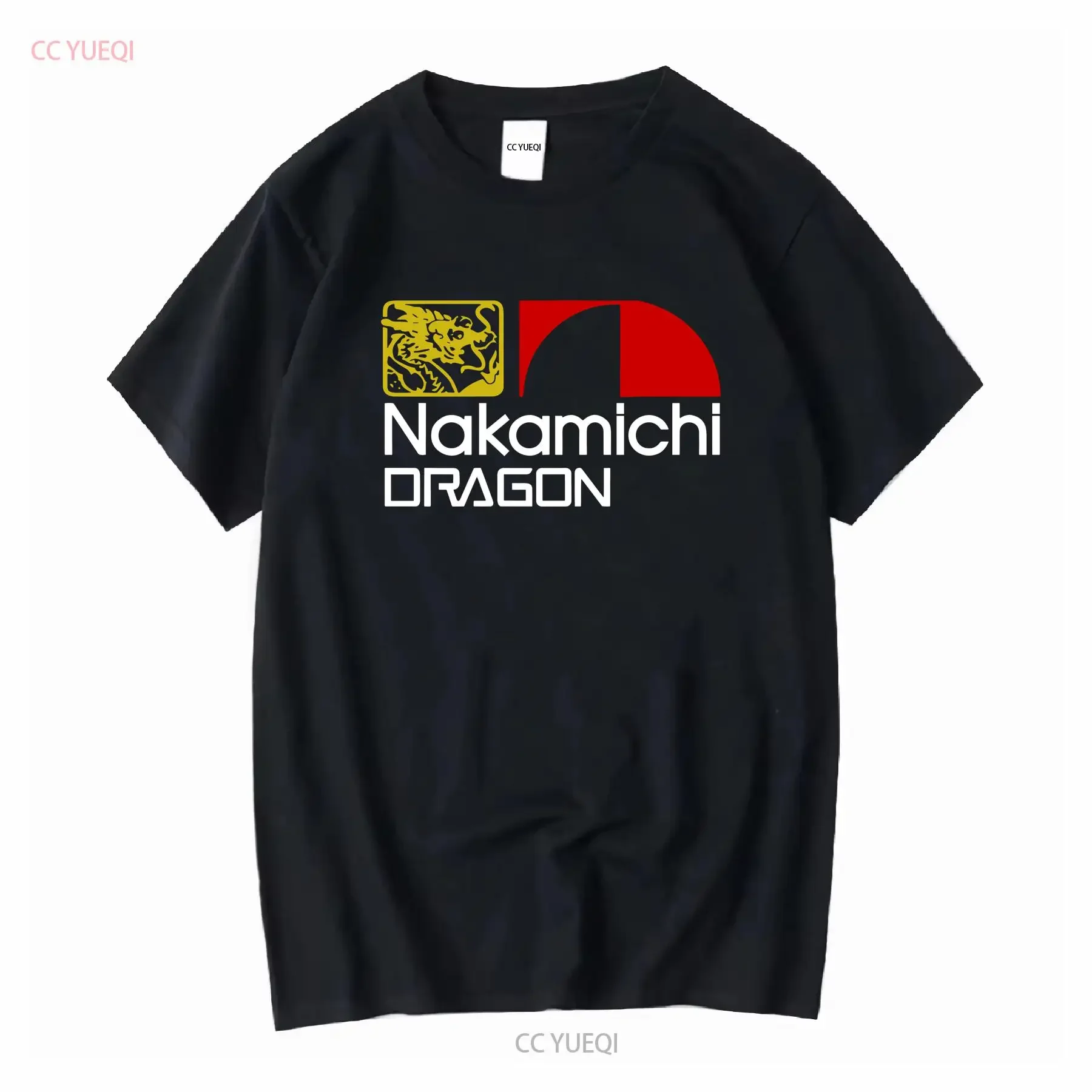 New T Shirt Nakamichi DRAGON Home Surround Sound System Logo Usa Size vintage Washed Stretched Versatile fashion