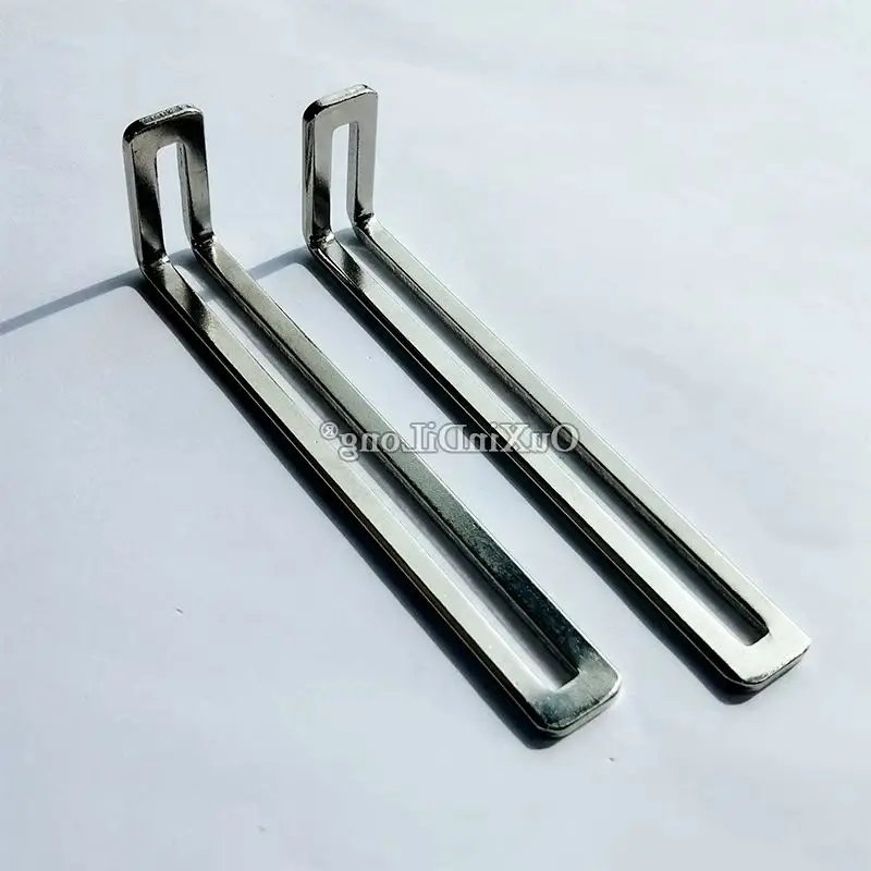 HOT 50PCS 32.5x120x16mm L Furniture Reinforced Corner Braces 3mm Thicken Connecting Fittings Board Frame Shelf Support Brackets
