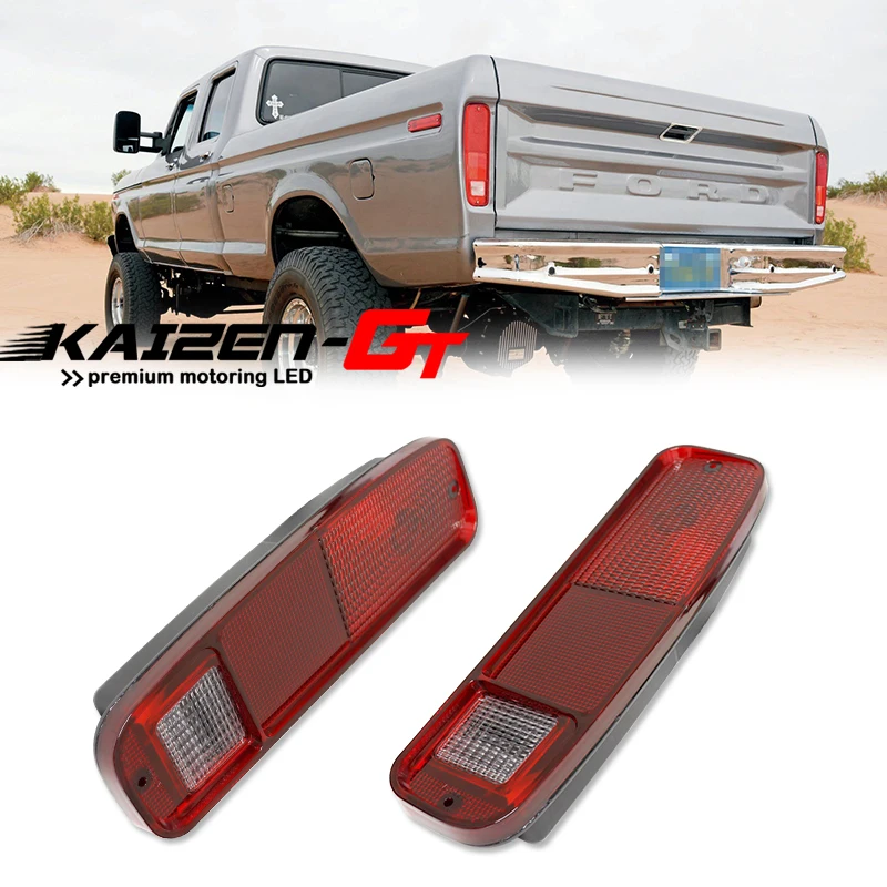 Rear Tail Light Housings For 1978-1979 Ford Bronco, For 1975-1991 Ford E100 E150 E250 E350, For 1974-1979 Ford F100 F150 Truck