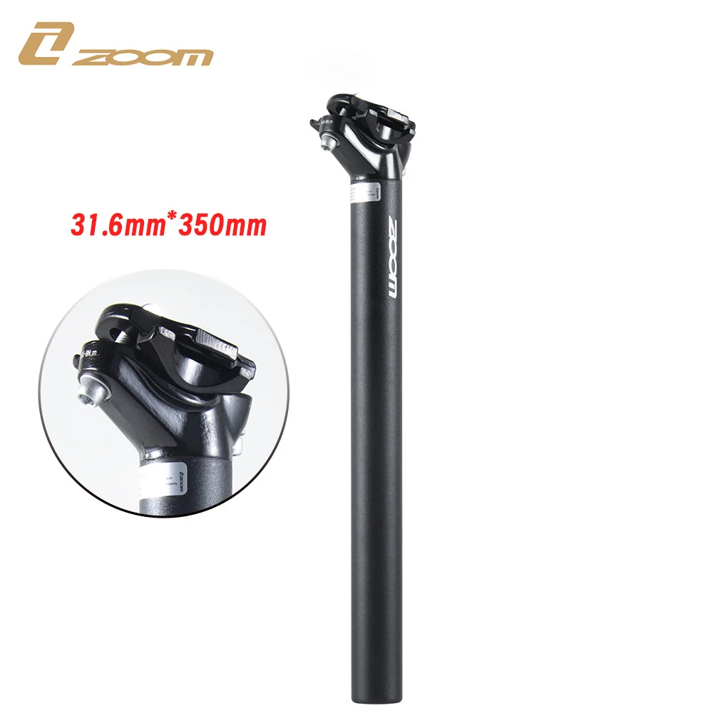 

MTB Road Bicycle Seatpost 31.6mm 350mm Matte Texture Aluminum Alloy Seat Tube Saddle Superlight Pole Bike Part Aceessories