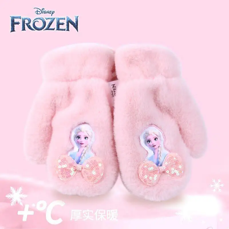 

Girl Gloves Children Kawaii Anime Cartoon Fluffy Plush Warm Winter Cute Soft Trendy Comfort Cold-Proof Kids Handwear Gifts