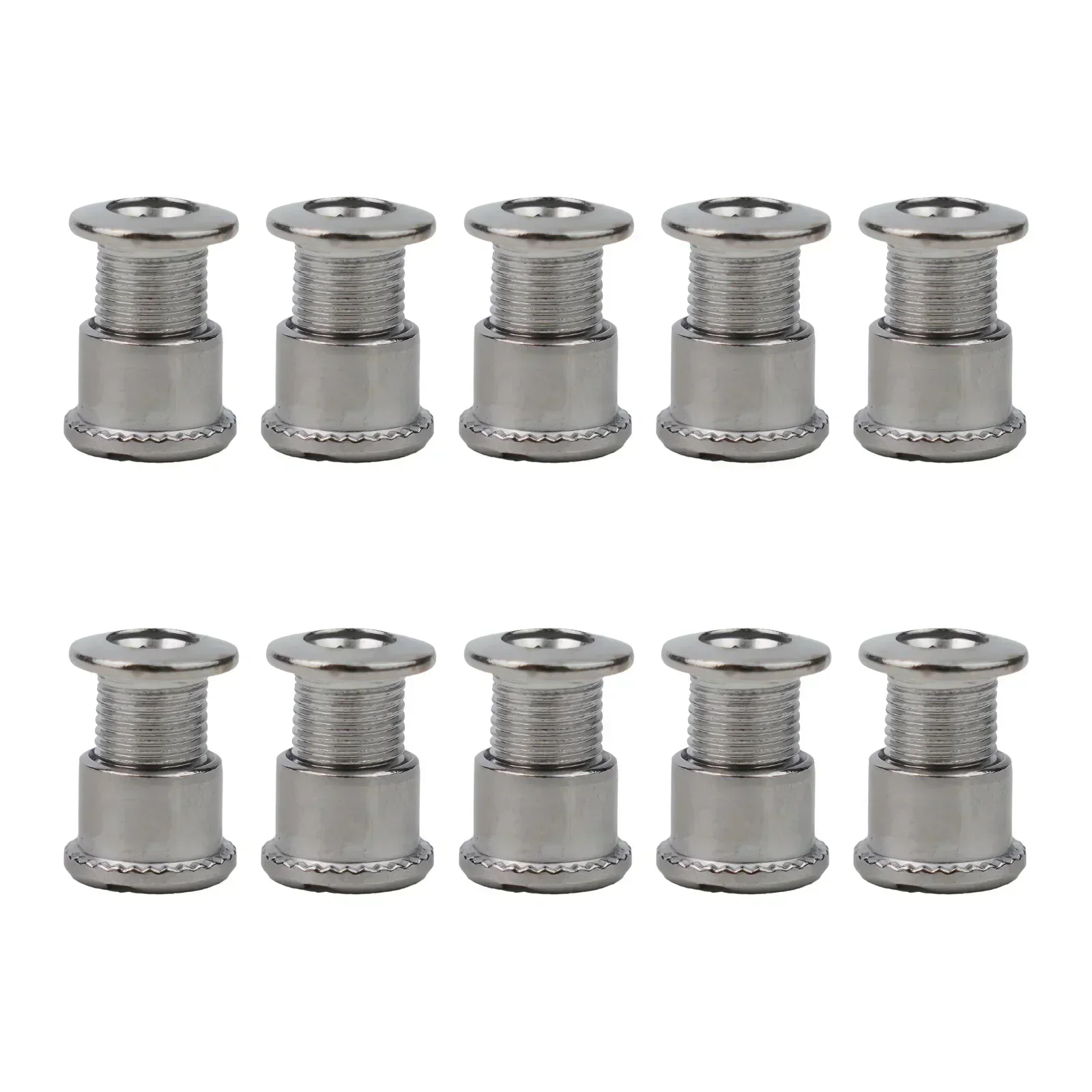 Cycling Tool Chainring Screws Stainless Steel Longer Service Silver Single/Double/Triple Bolts High Quality Practical