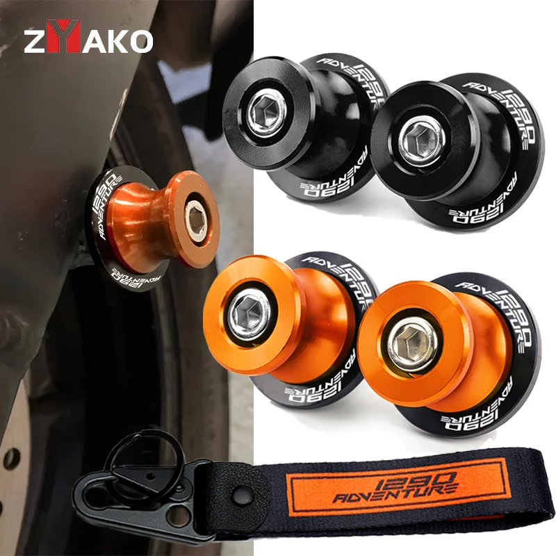 

For KTM 1290 Adventure S R 1290 Super Adventure R S ADV Motorcycle Accessories Swingarms Spools sliders Stand Screw Keyring
