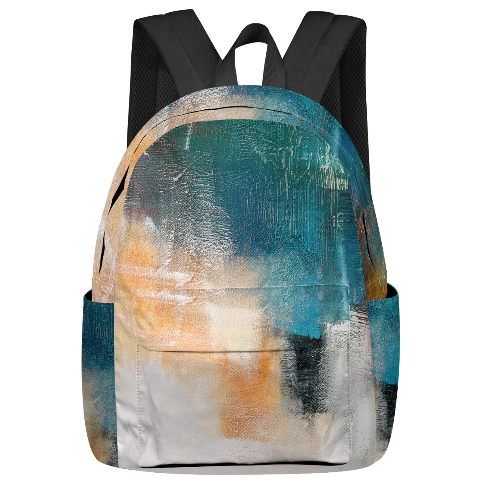 

Paint Graffiti Oil Painting Style Backpacks Teenagers Student School Bags Laptop Backpack Men Women Female Travel Mochila