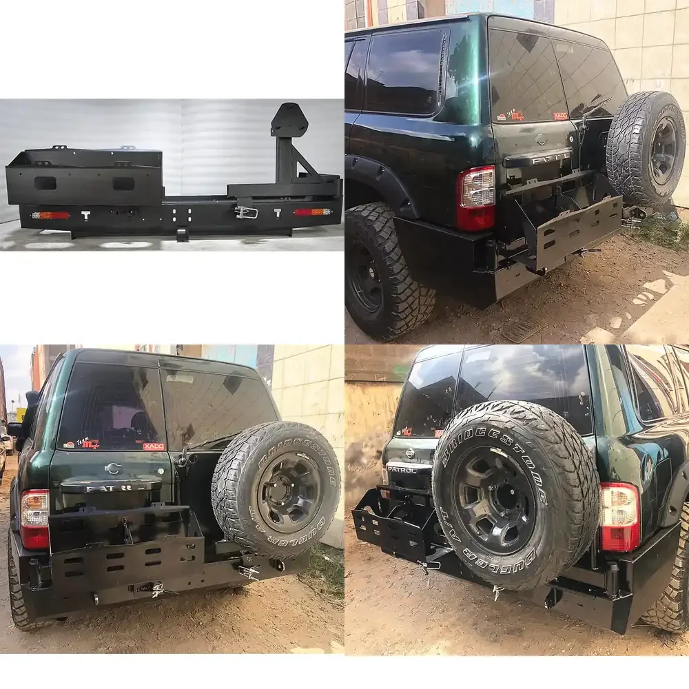 Rear Bumper 4x4 Offroad Accessories for Y61 Rear Bull Bar