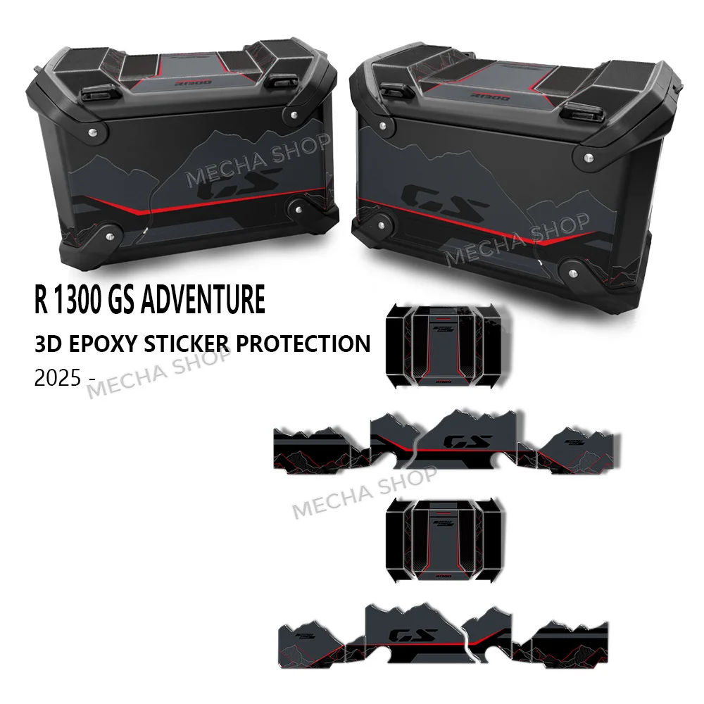 

Наклейки 3D для мотоциклов R1300GSA R 1300 GS Adventure Triple Black Trophy, защитные наклейки на кофр