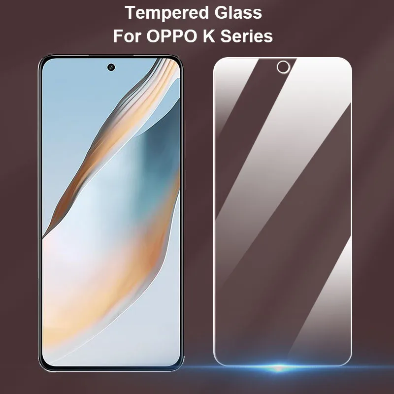 

For Oppo K14x K13 K13X K12s K12 K12x Plus Turbo Pro Tempered Glass 9H 2.5D Premium Screen Protector Protection Film