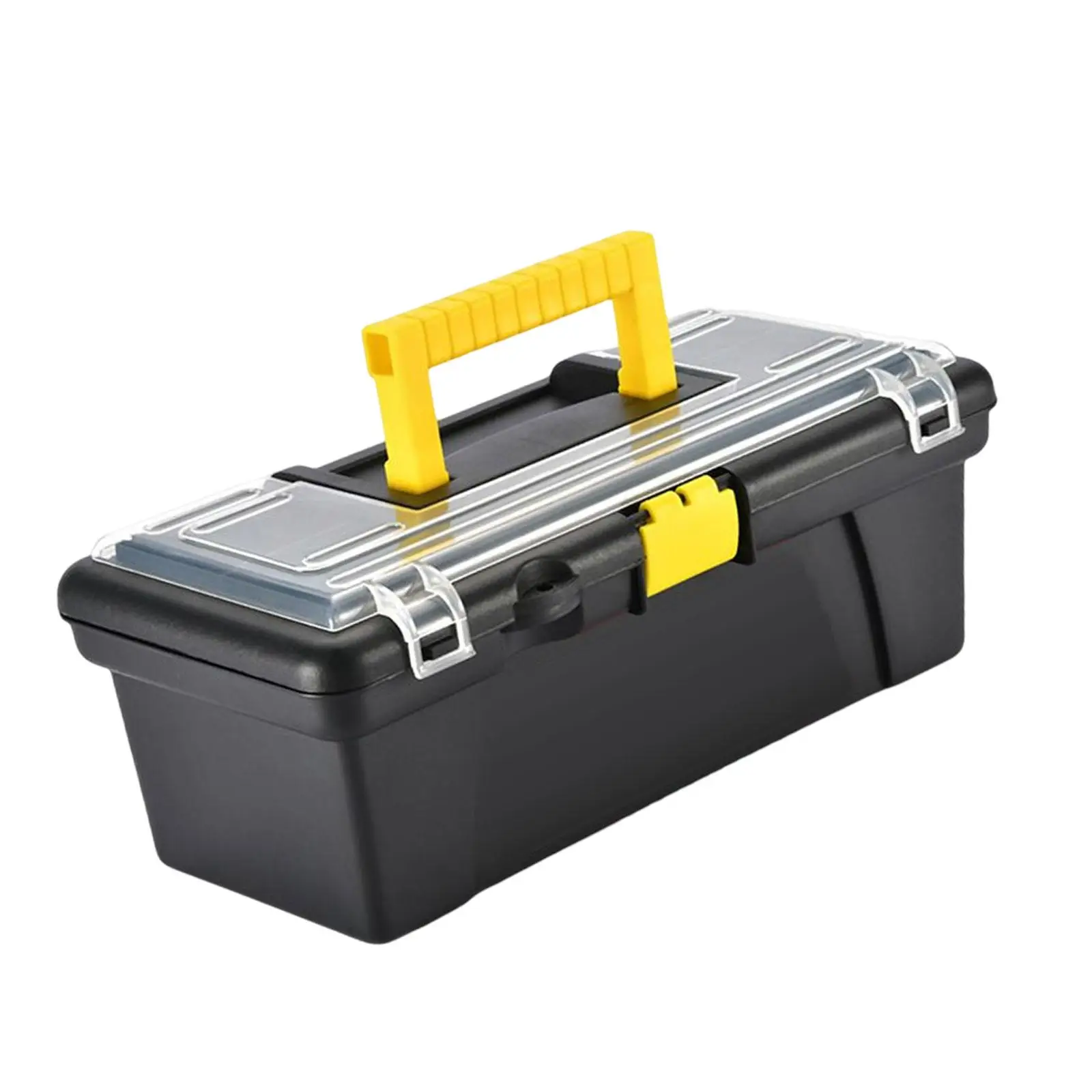 Multipurpose Tool Box Dividers Large Space Durable Durable Storage Box for Home Mechanical Repair Tools Car Trunks Plumber