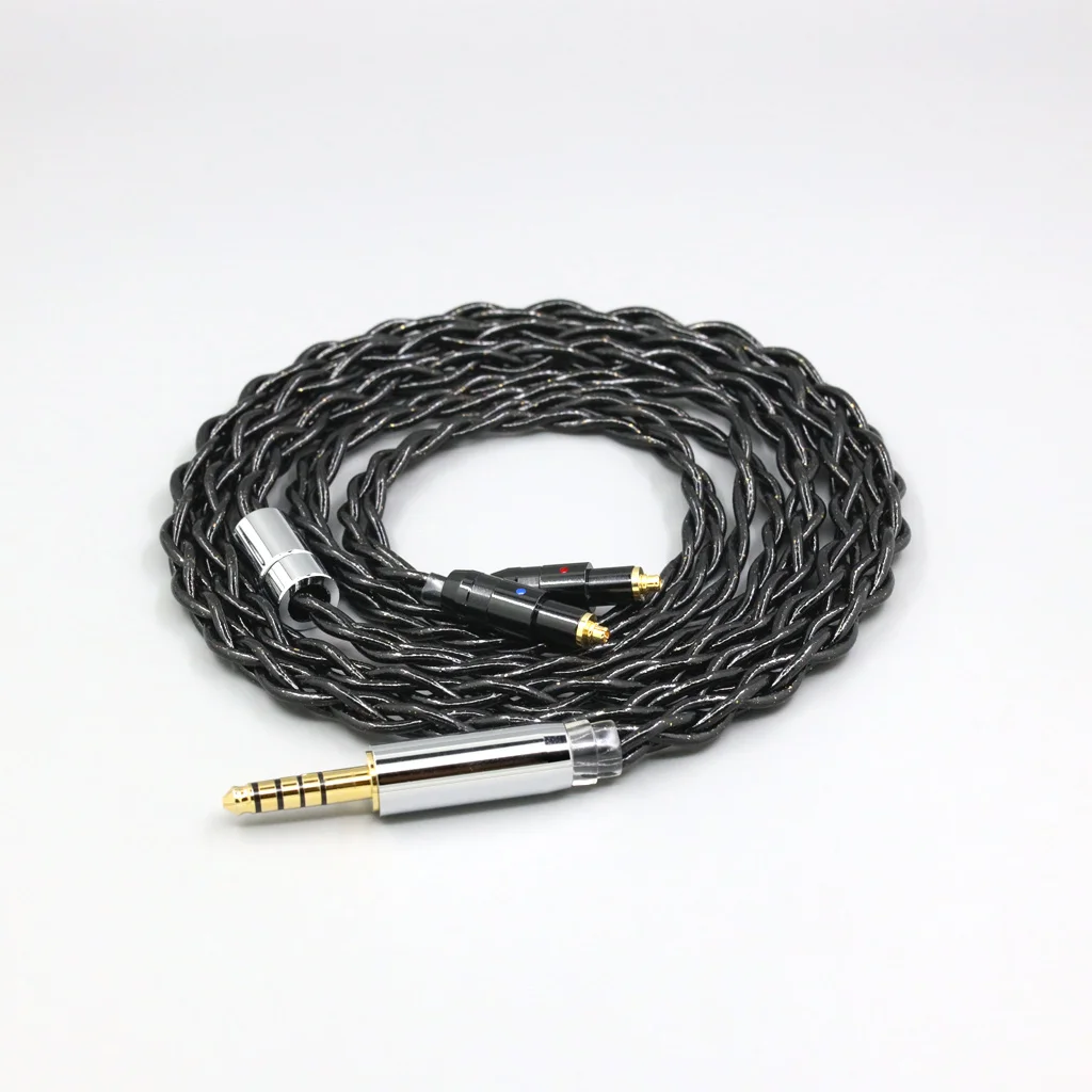 99% Pure Silver Palladium Graphene Floating Gold Cable For Shure SRH1540 SRH1840 SRH1440 2 core Headphone LN008352