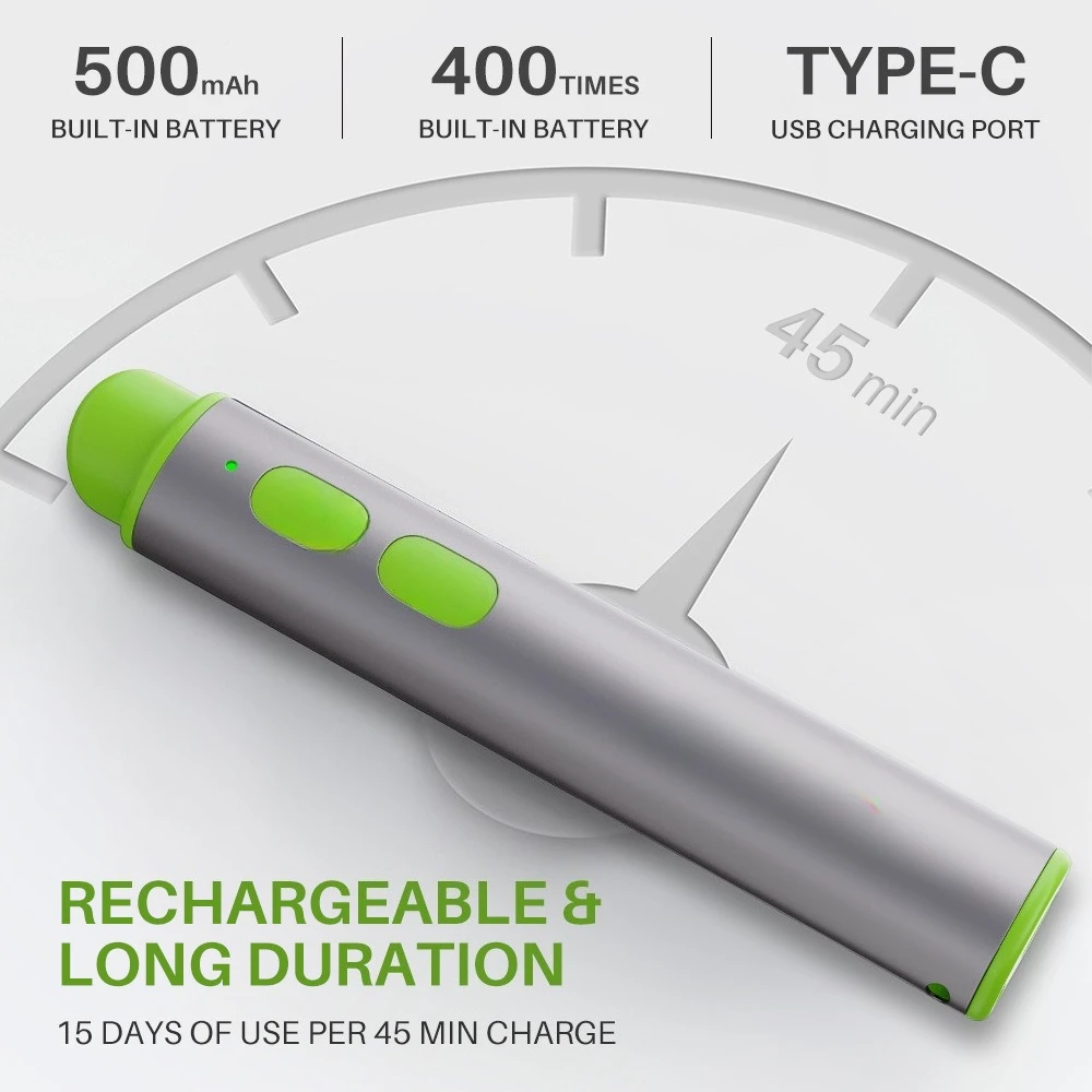 USB Rechargeable Electric Insect Bite Relief Device Anti Itch Soothing Instrument For Outdoor Use