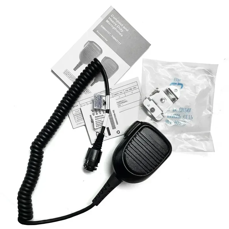 Rmn5107 Walkie-talkie Mic Long Range Two Way Radio Microphone for Mtm5200 Mtm5400 Mtm800