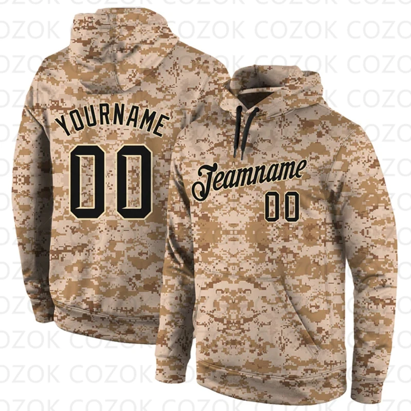 Customized Hoodie Leopard print pattern Color Jersey 3D Printed  Unisex Pullovers Hoodie Casual Sweatshirts