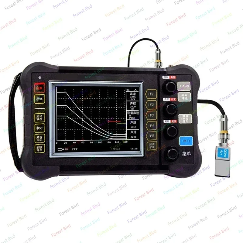 Ultrasonic Steel Pipe Welding Seam Detector, Metal Crack Detector, High-precision Non-destructive Testing Instrument