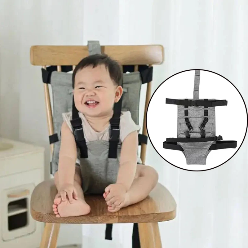 High Chair Seat Belt Harness Universal Kids Baby Seat Belt Band Foldable Seat Belt Safety Strap For Feeding High Chairs Straps