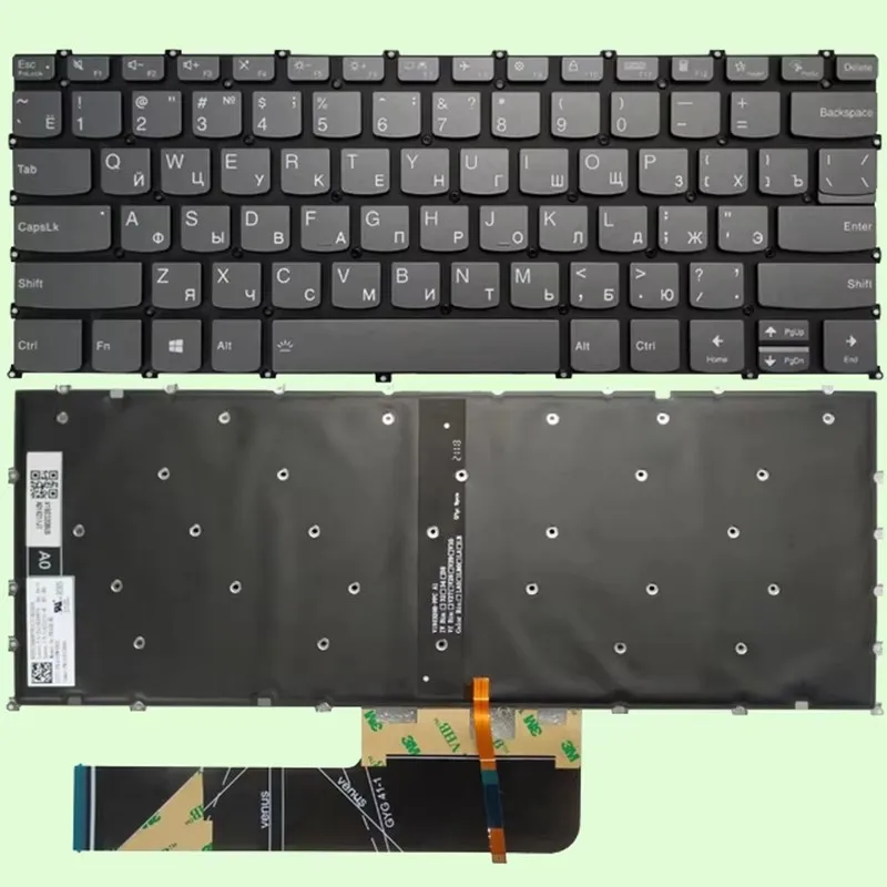 Keyboard For Lenovo IdeaPad 5 14IIL05 14ITL05 Flex 5 14ARE05 5-14IIL05 with backlit RU Russian Layout