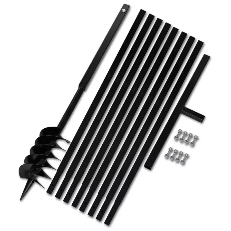 

Ground Drill Handle 4.72 with Extension Tube 29'6 Steel