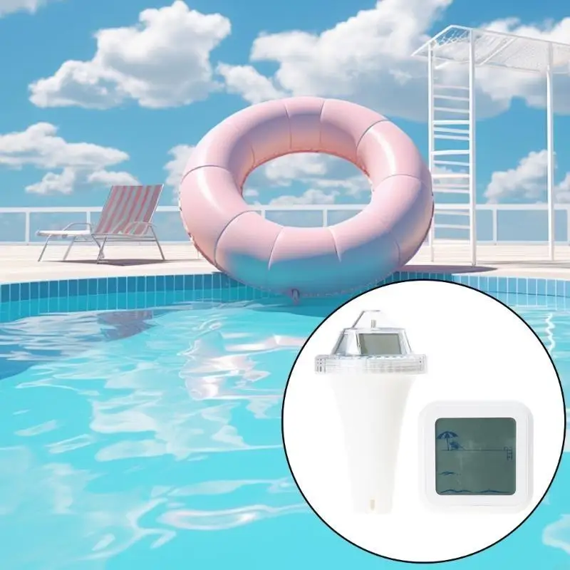 

Wireless Pool Thermometers for Accurate Water Temperature Readings Easy To Read M68E