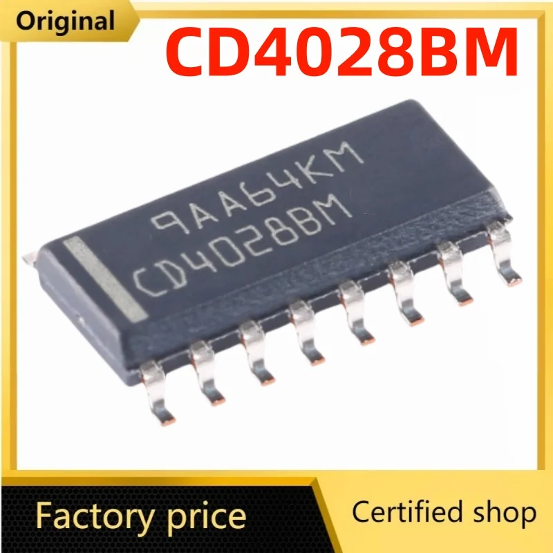10PCS Original brand new  CD4017BM CD4017 HEF4017BT CD4011BM CD4013BM CD4001BM CD4021BM CD4028BM CD4046BM CD4049UBM