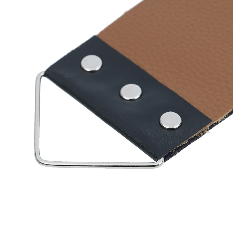 1XCanvas Leather Shaving Strop Straight Razor Sharpener Strap Belt Shaving Strap
