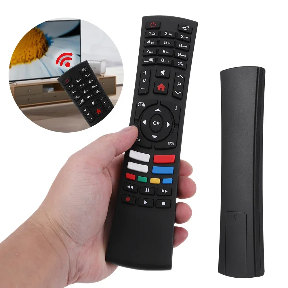 RC4591P reemplazó el control remoto de Smart TV modelo multimarca Compatible con control remoto de Smart TV para VESTEL/BUSH Hitachi/nunca comoditas TV