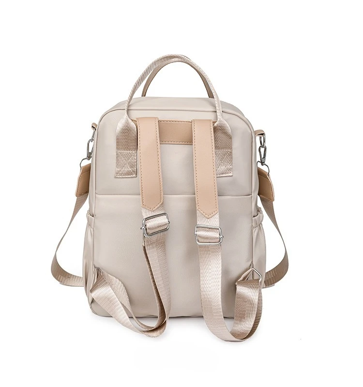 2025 New Nylon Backpack Women Men Large Capacity Lightweight Travel School Backpack Casual Commuter Bag Trendy Unisex Backpacks