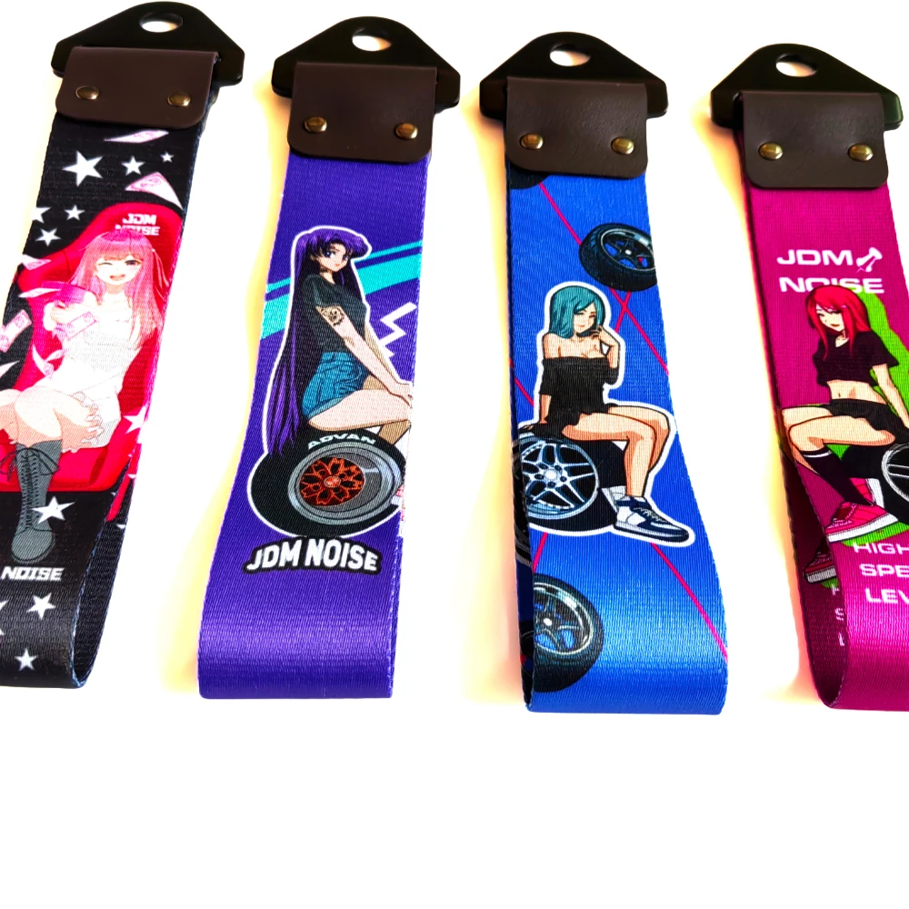 العالمي سيارة سحب هوك جميلة مثير فتاة مقطورة حزام سباق الألوان سباق قطع غيار السيارات لضبط السيارات اكسسوارات الرجال الهدايا