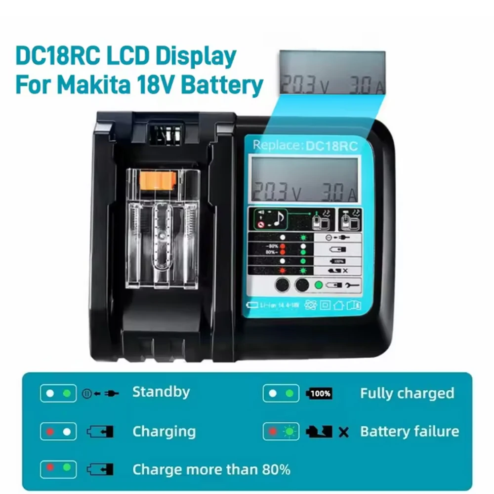 

100% подлинная батарея для Makita 5 Ач/6 Ач для Makita 18 В, батарея formakita 18 В, BL1830B BL1850B BL1840, сменная литиевая батарея