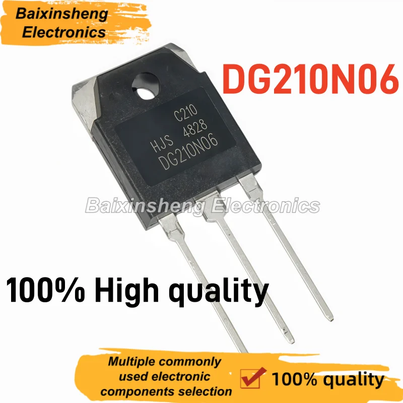 10PCS New DG210N06 TO-3P 210A 60V N Channel High Power MOSFET Field Effect Transistor For Power Inverter