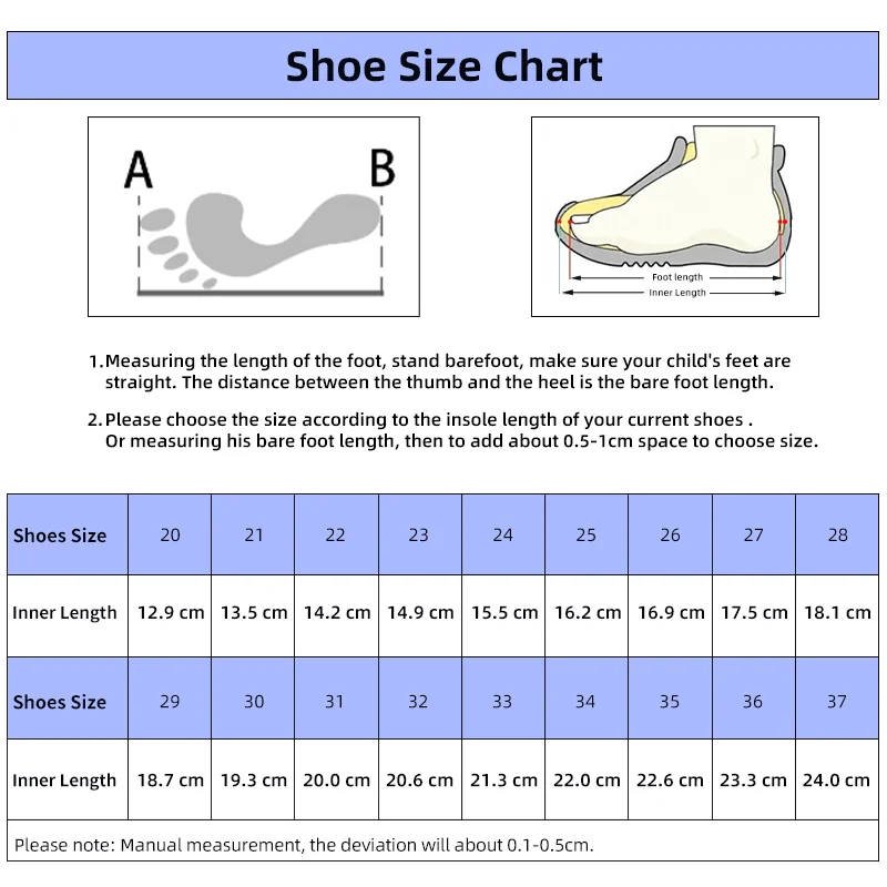 Princepard Children\'s Orthopedic Antiskid Shoes Casual Sneaker with Arch Support Leather Correcting Shoes Boys and Girls