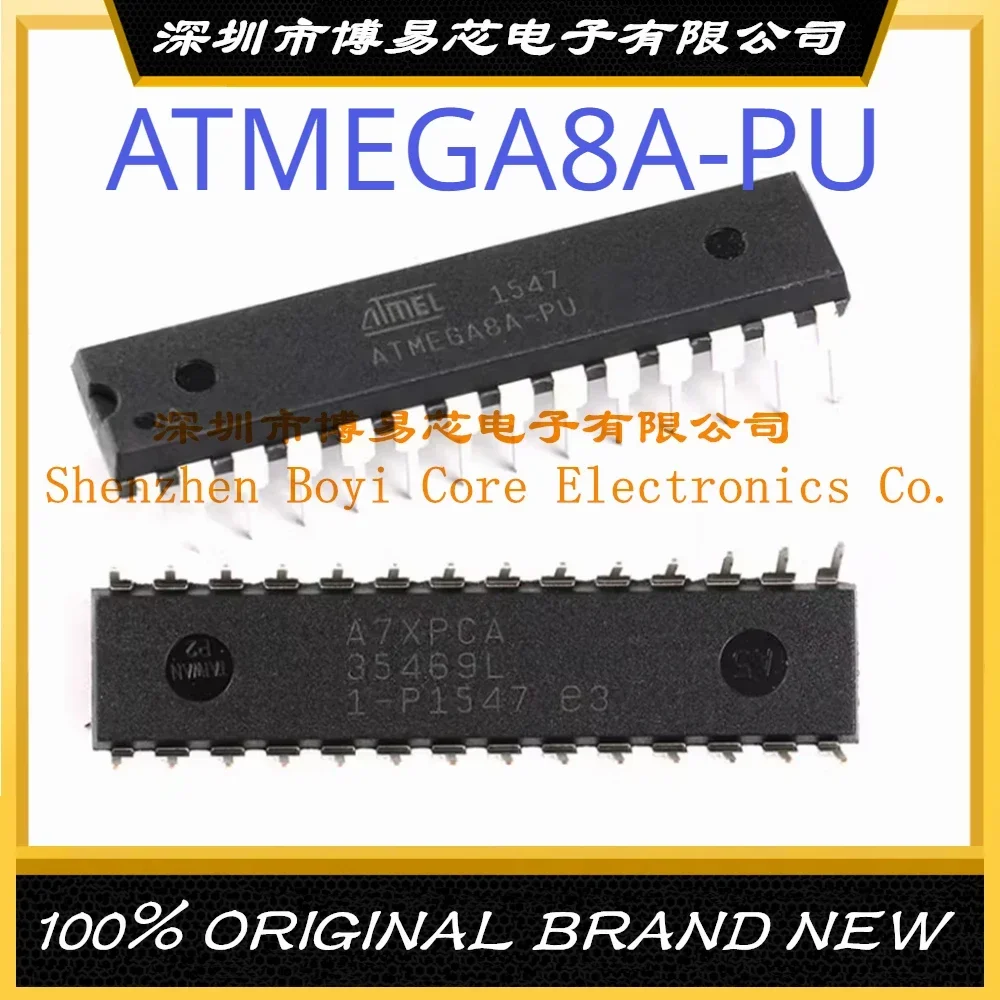 ATMEGA8A-P U New