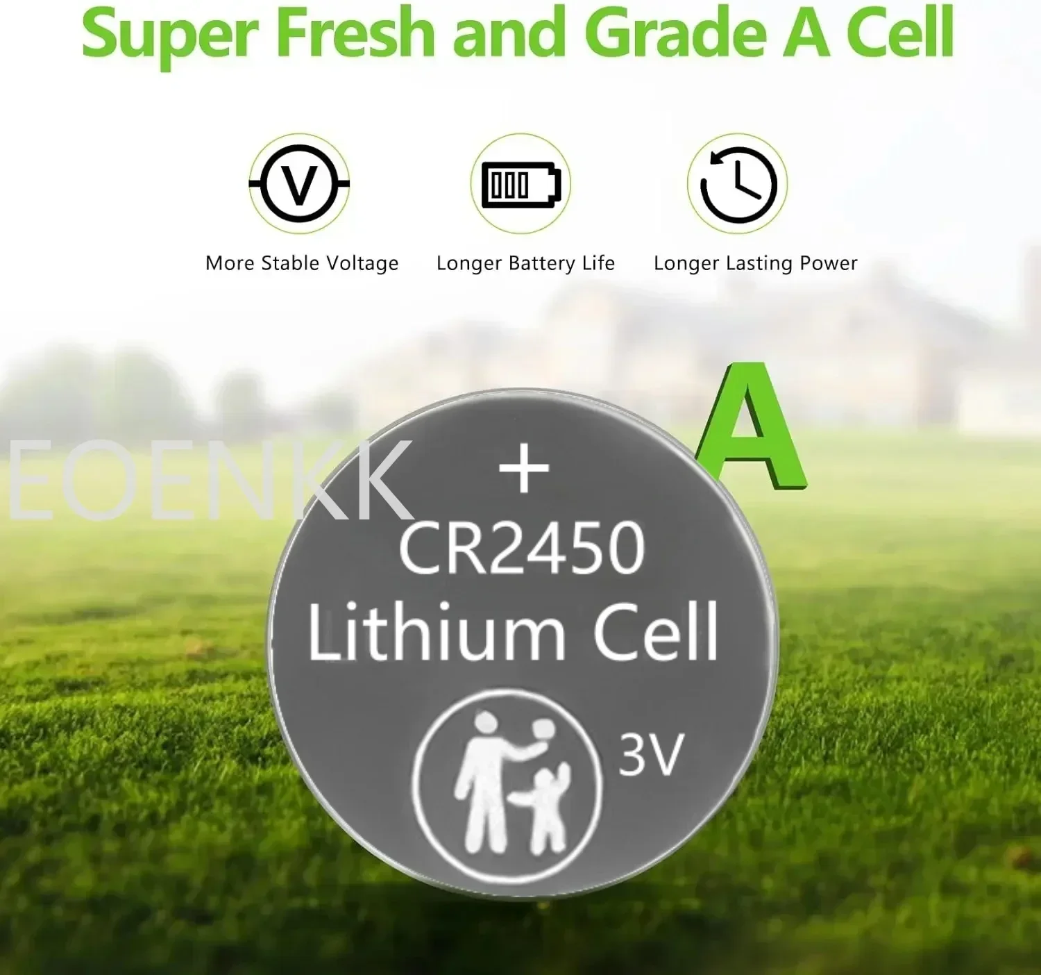 Lithium Coin Cell Battery 3V 5PCS CR1216 CR1220 CR1225 CR1616 CR1620 CR1625 CR1632 for Remote Control Opener