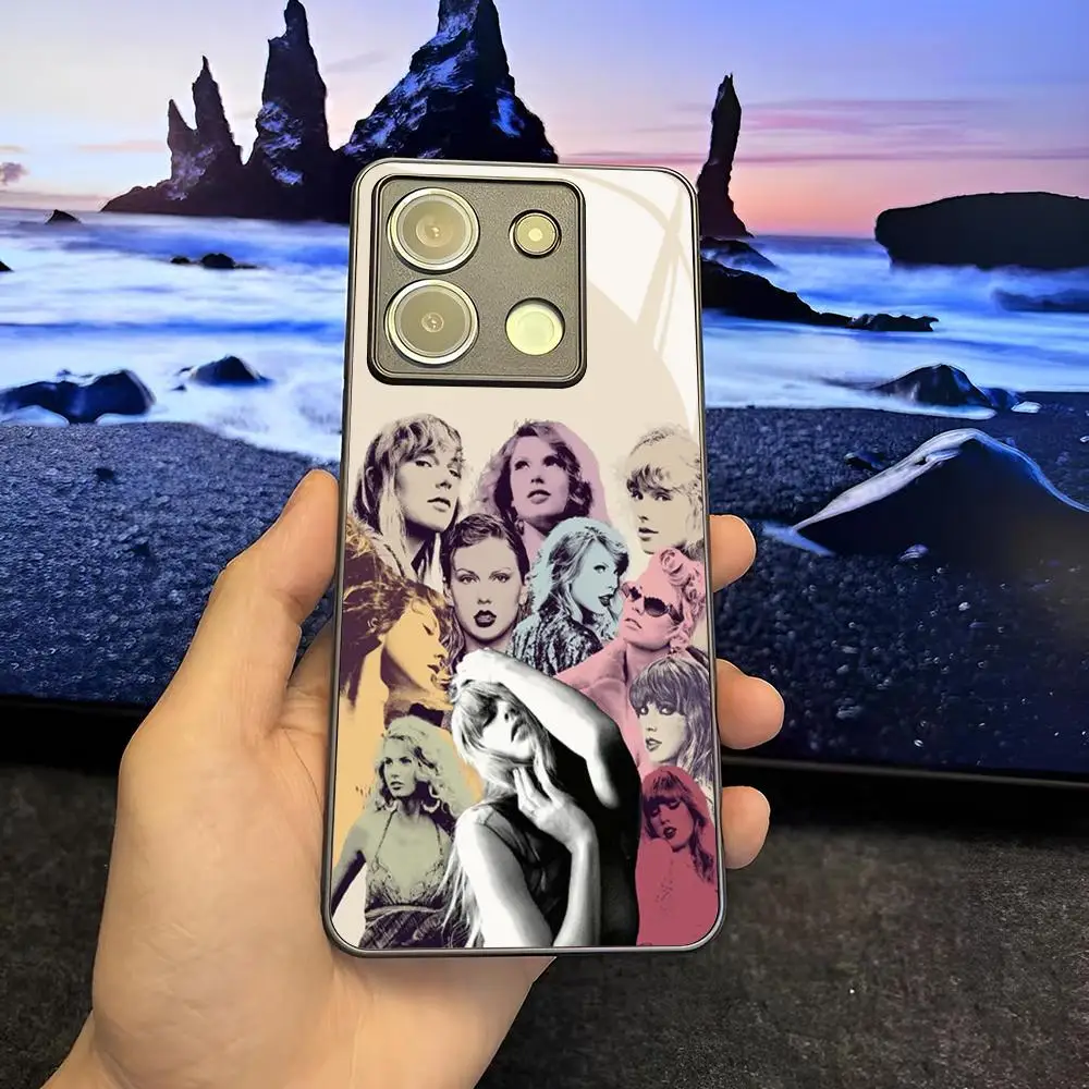 T-Taylors S-Swifts Phone Case for Xiaomi 17 15 14 13 12 Mi 11 X T Ultra Pro Lite 5G glass Cover view 6