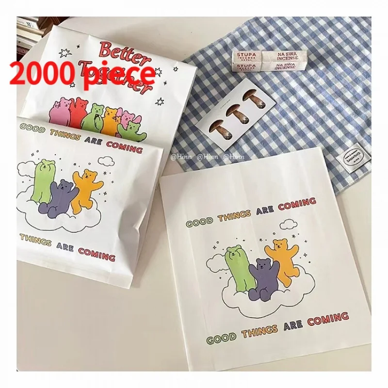 

20 00piece.Custom.Biodegradable Art Paper Packaging White Grease Resistant Parchment Glassine Wax Bag with Gravure Printing