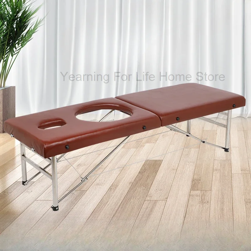 

Cosmetology Portable Massage Bed Folding Professional Facial Cheap Massage Bed Chiropractic Maca Portatil Furniture CC50AMC