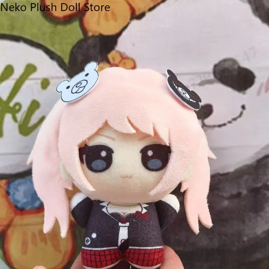 Junko Enoshima Anime Pluszowa Lalka Body Przebieranki Ubrania Pluszaki Wypchane Zabawki Figurki Prezent Halloween Cosplay Halloween 10cm