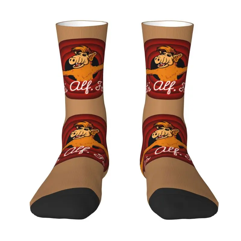 مخصص هذا ألف Folks الرجال طاقم الجوارب للجنسين مضحك ثلاثية الأبعاد مطبوعة الغريبة شكل الحياة الخيال العلمي تلفزيوني فستان الجوارب #1