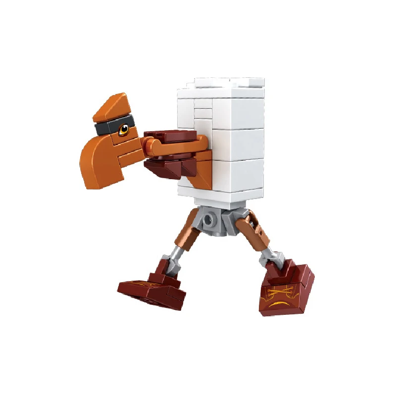 Tung sahur figure dessin animé blocs jouet tralalero tralala bombarde crocodile shimpanzini bananini figurines blocs de construction jouets