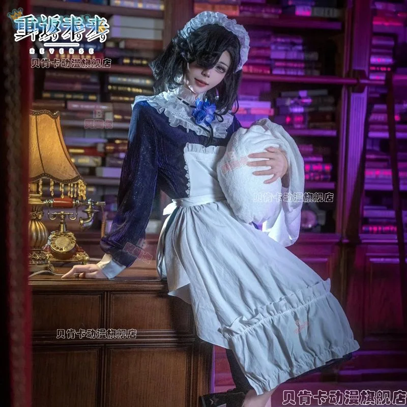 

Tuesday Christine Cosplay Costume Game Reverse:1999 Halloween Party Women's Elegant Dresses, Accessories, Props, Uniform Set