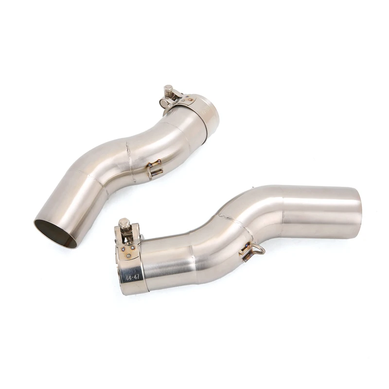 

Надевается для SUZUKI GSXR1300 2021-2025, выхлопная система мотоцикла, средняя труба, 51 мм, глушитель, соединительная трубка из нержавеющей стали